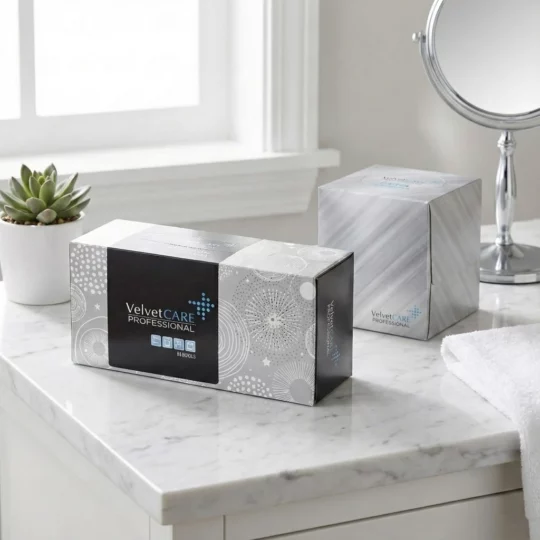 Șervețele cosmetice extra fine, 2 straturi
