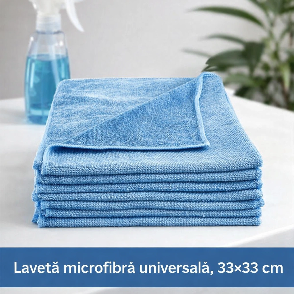Lavetă microfibră universală 33×33 cm