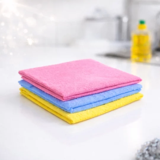 Lavetă universală pentru suprafețe 34×34 cm – set 10 buc