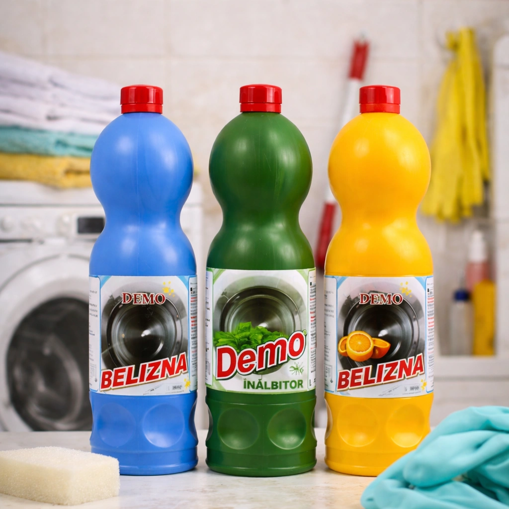 Înălbitor 1 L – curăță, înălbește, dezinfectează