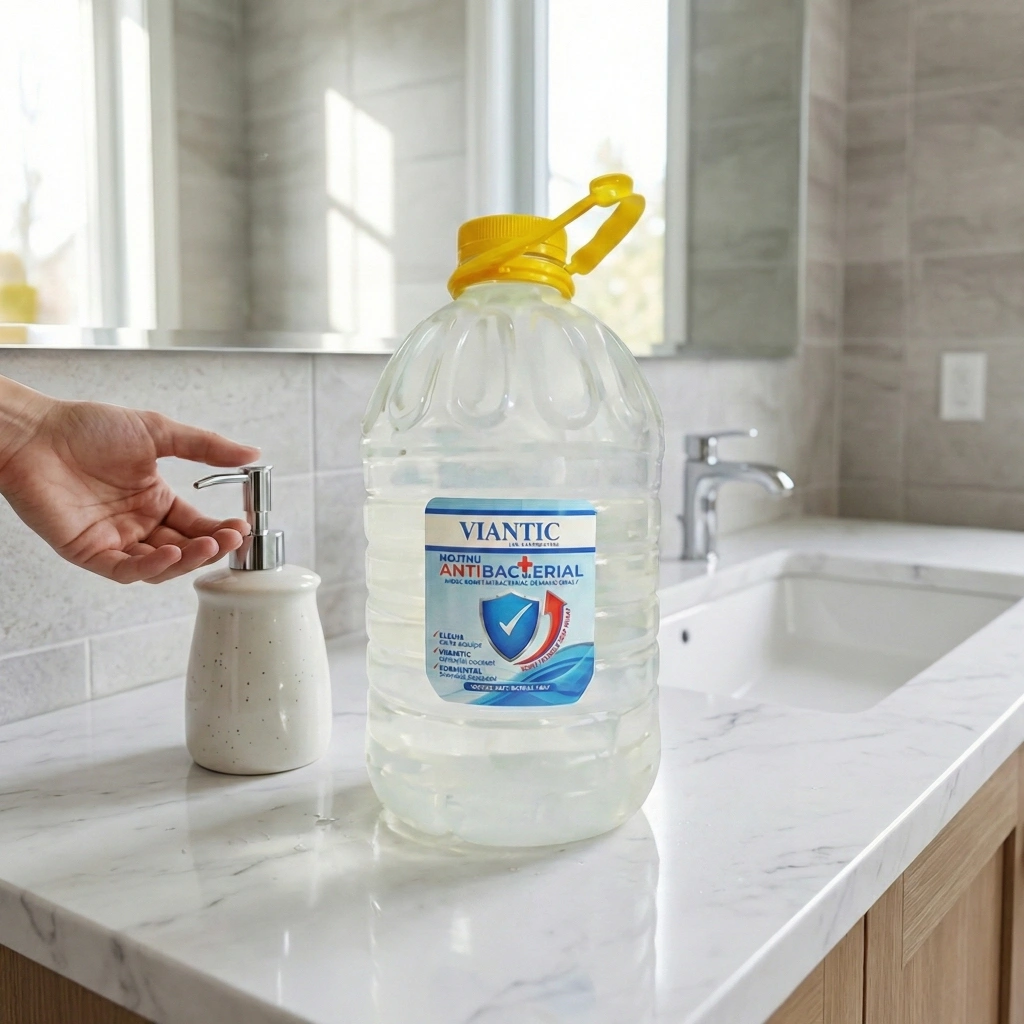 Săpun lichid antibacterial transparent 5 L - Image 2