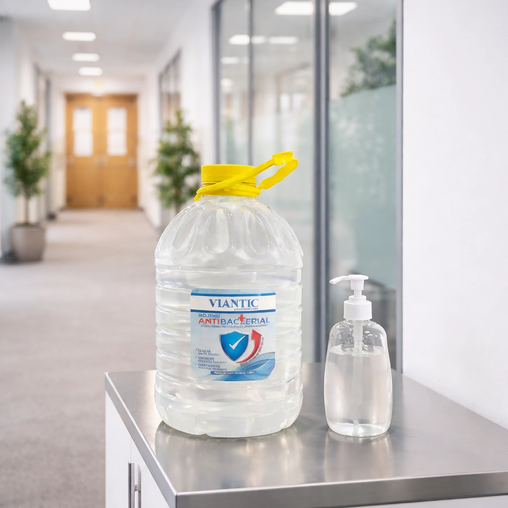 Săpun lichid antibacterial transparent 5 L - Image 3
