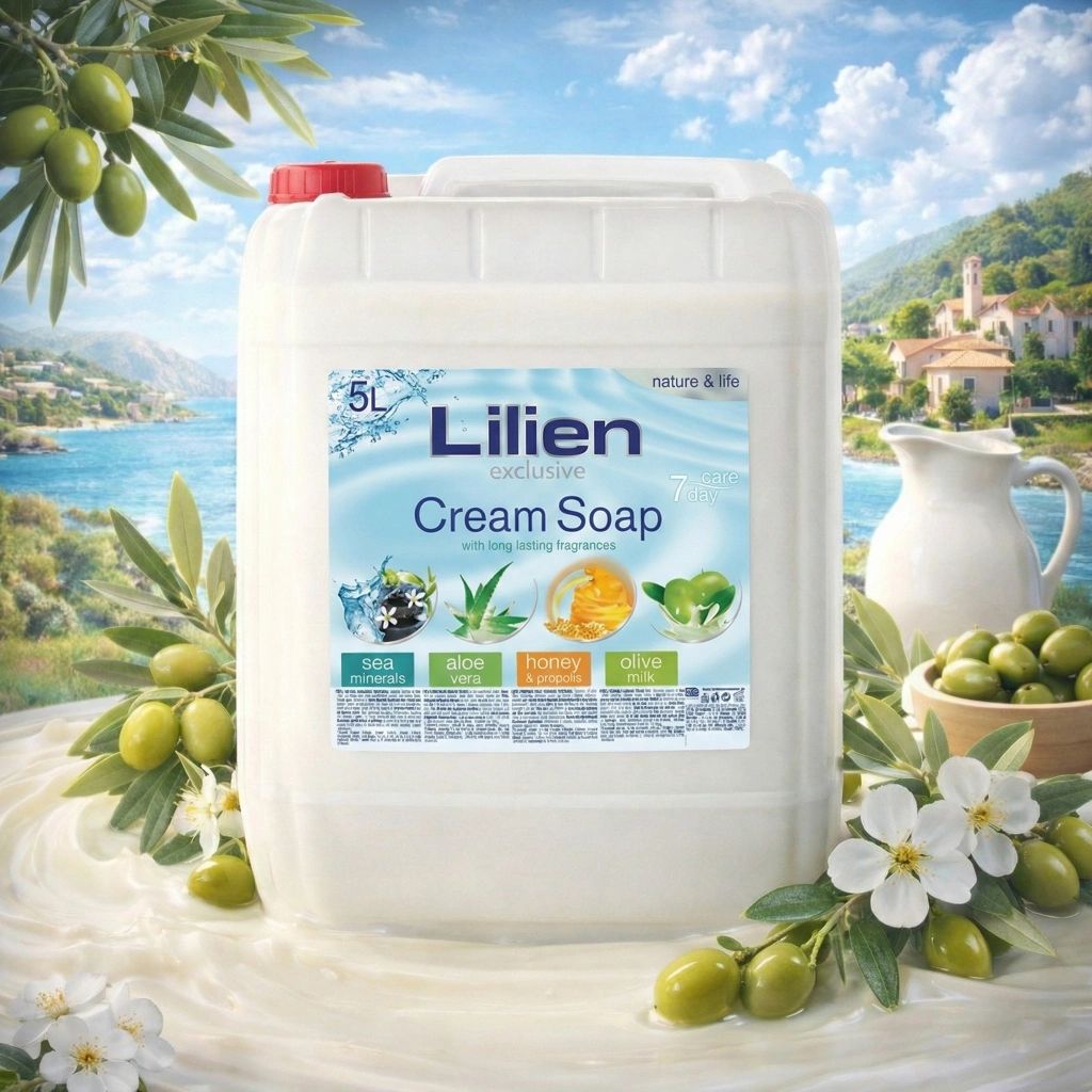 Săpun lichid cremă Lilien 5 L (Cehia) - Image 2