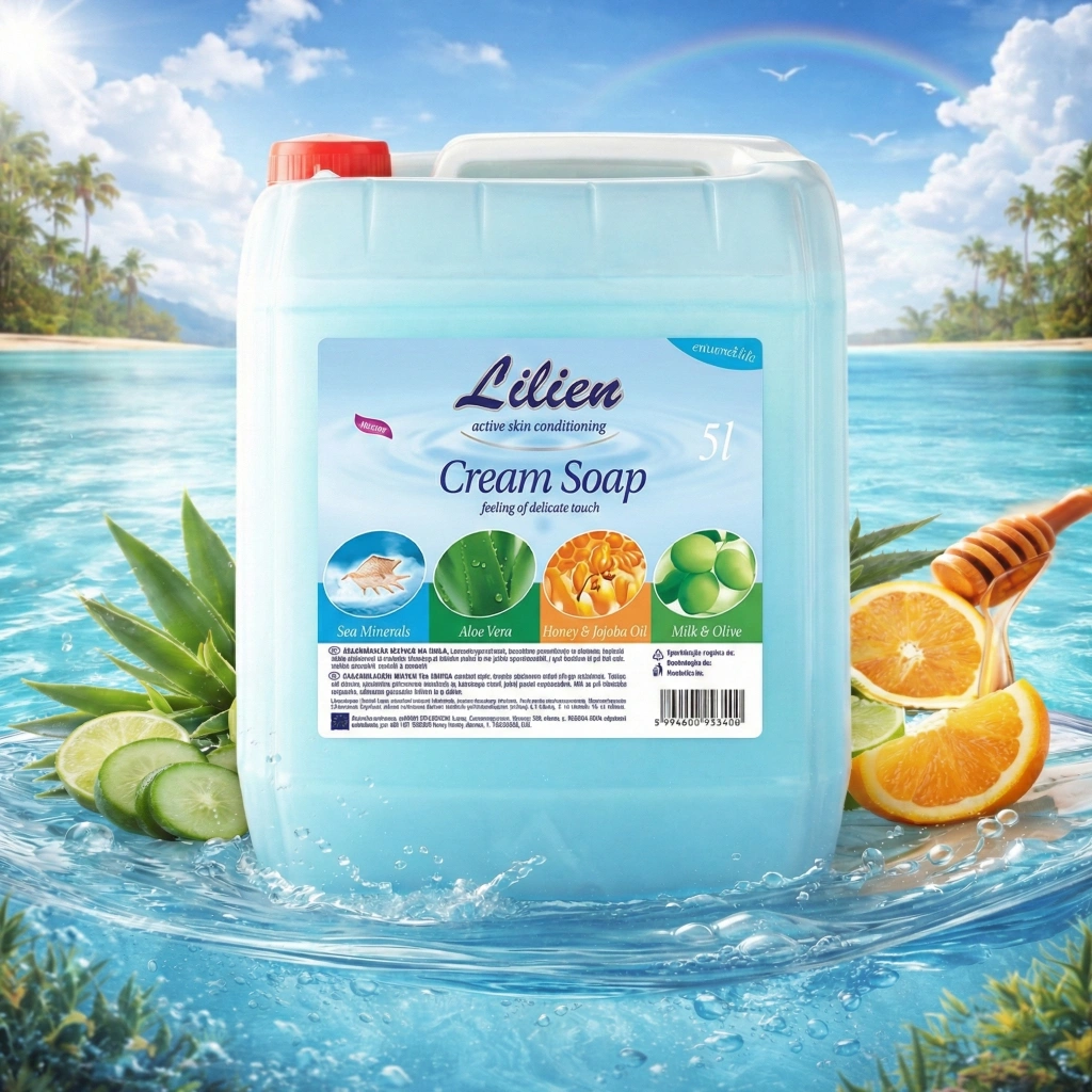 Săpun lichid cremă Lilien 5 L (Cehia) - Image 3