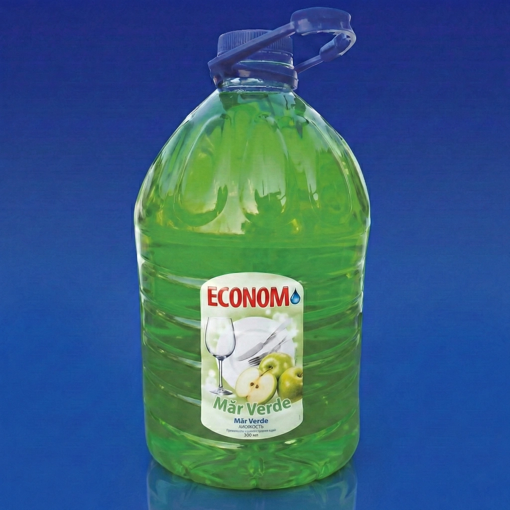 Soluție pentru vase Veantic 5 L (căpșună, lămâie, măr verde, aloe) - Image 4
